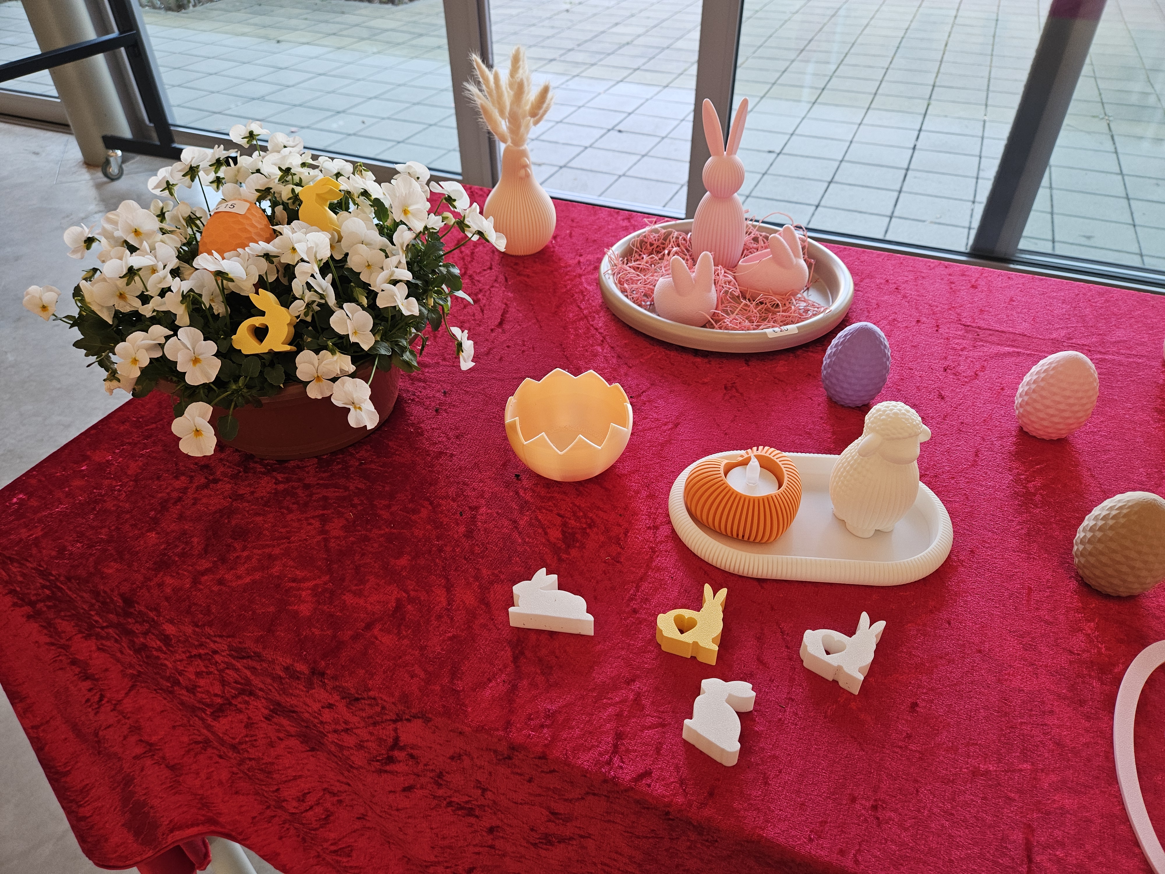 Set van 3 konijntjes (theelicht)